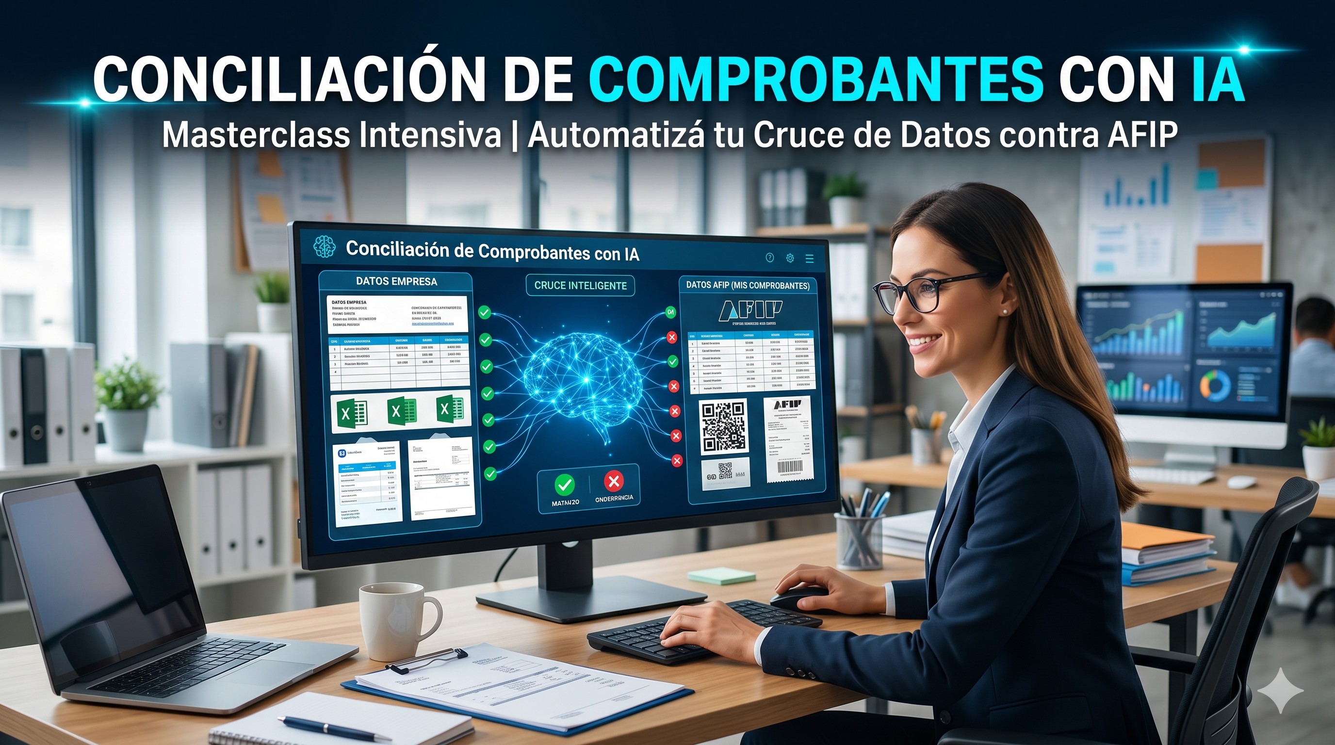 Conciliación de comprobantes con IA